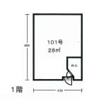 10440 ESビル 101号室(和歌山市鈴丸丁) 10440 ESビル 101号室(和歌山市鈴丸丁)